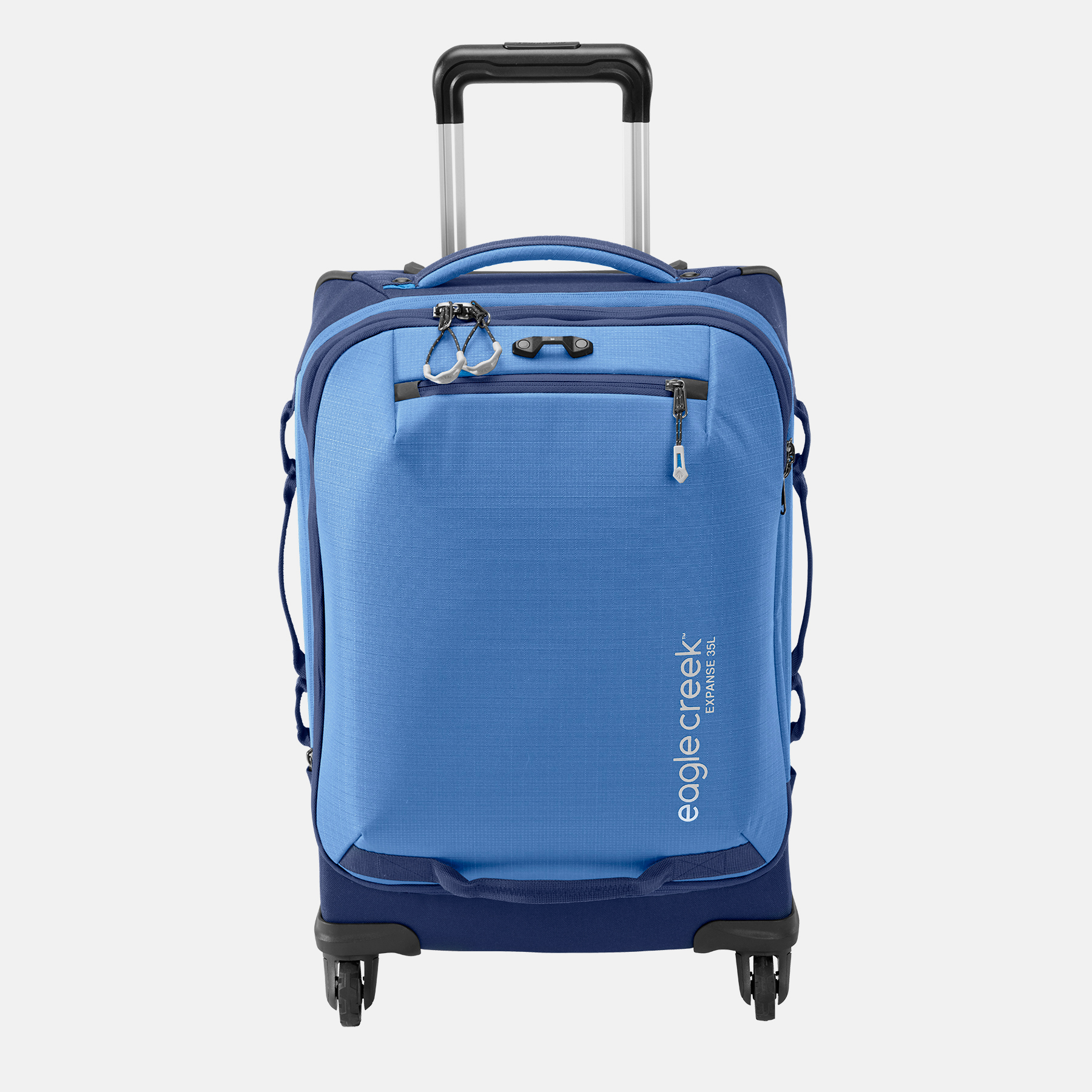 EXPANSE 4-WHEEL 21.5" INTERNATIONAL CARRY-ON LUGGAGE in Blue andin aizome 